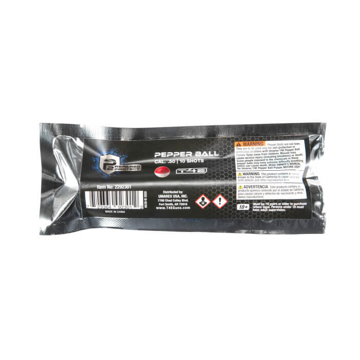 Municiones De Pimienta Calibre .50 - Defensa Personal