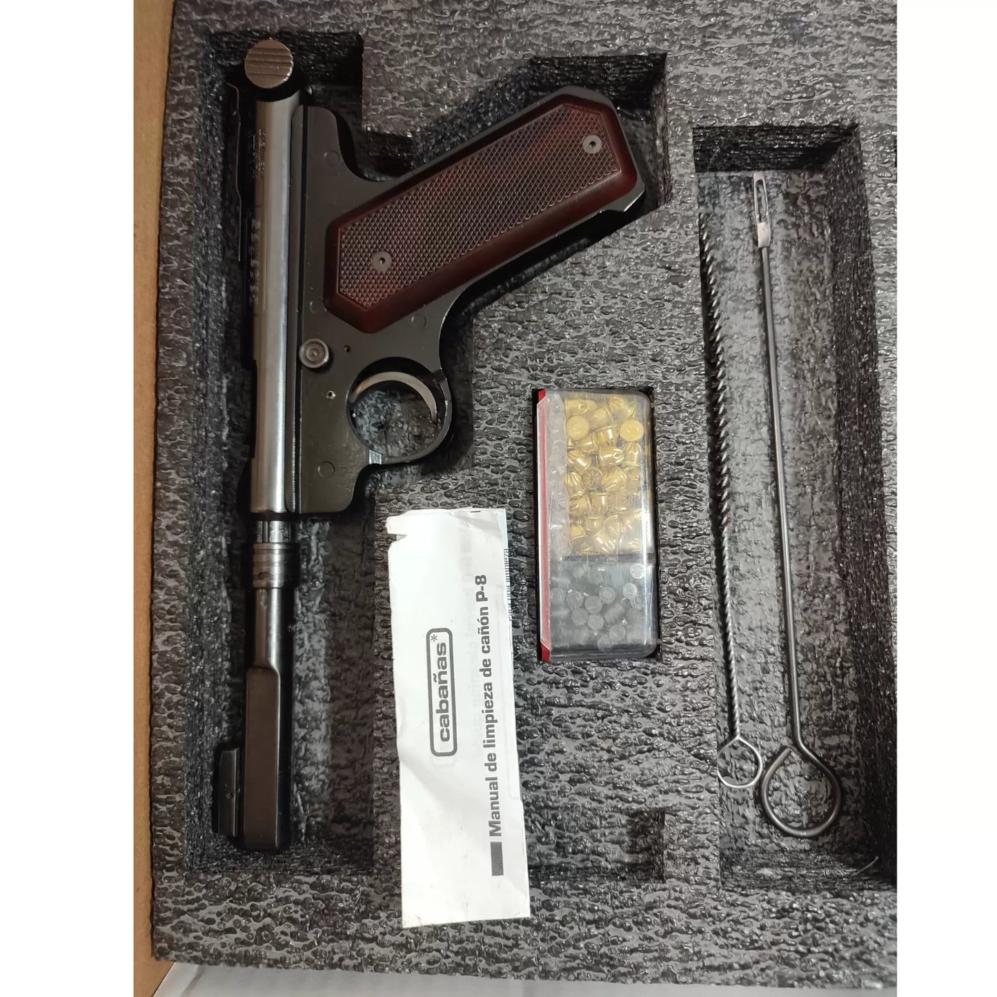 Pistola Deportiva Cabañas P-8 calibre 4.5 I Munisalva