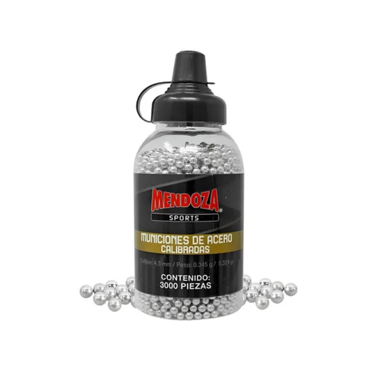 Municiones 4.5mm (Cal .177) para Pistolas de CO2 | 3000 pzas