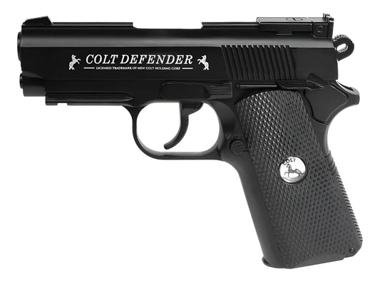Pistola COLT DEFENDER Negra CO2 BB Cal. .177 4.5mm 410fps