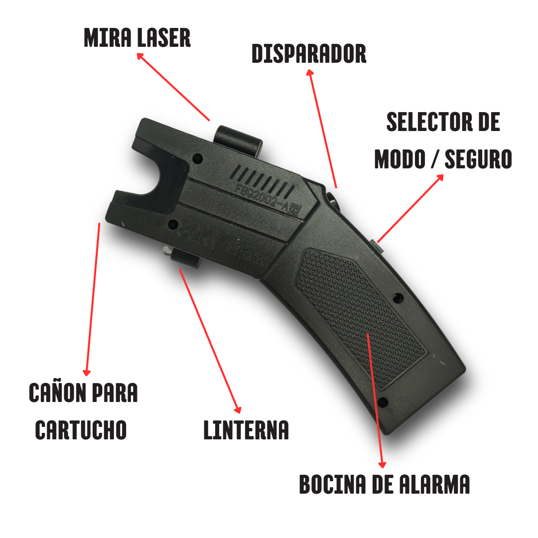 Manual de Usuario – Taser Pistola