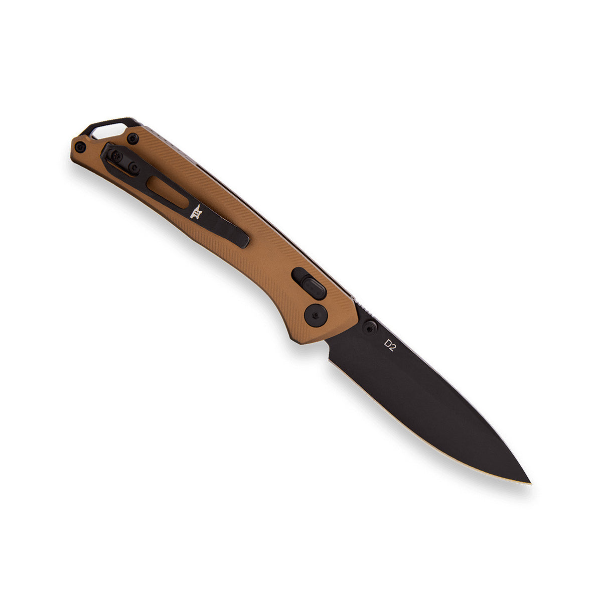 Buck 700 Nomad Bronce empuñadura de aluminio y clip