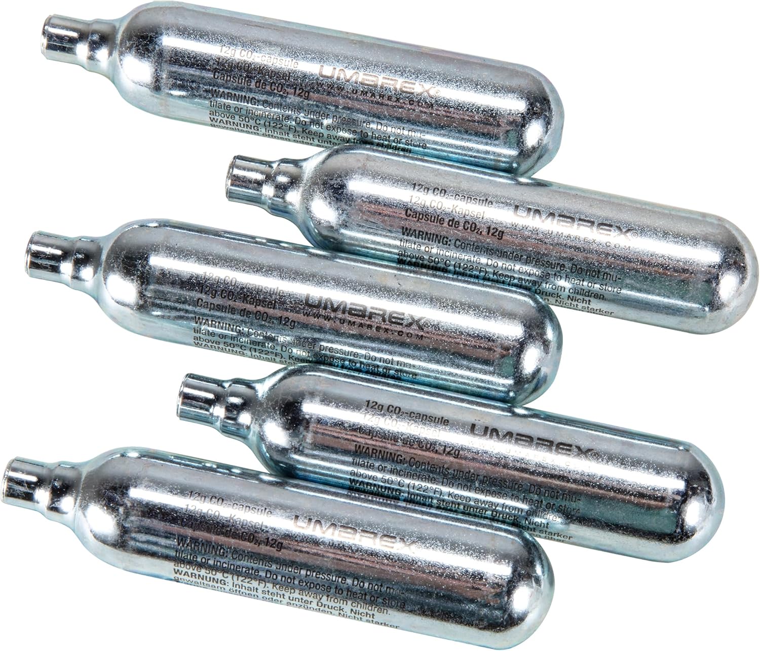 50 Tanques UMAREX de CO2 para pistolas de aire