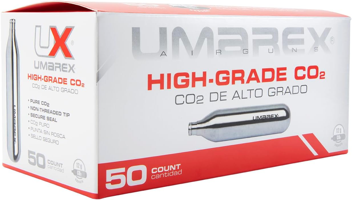 50 Tanques UMAREX de CO2 para pistolas de aire