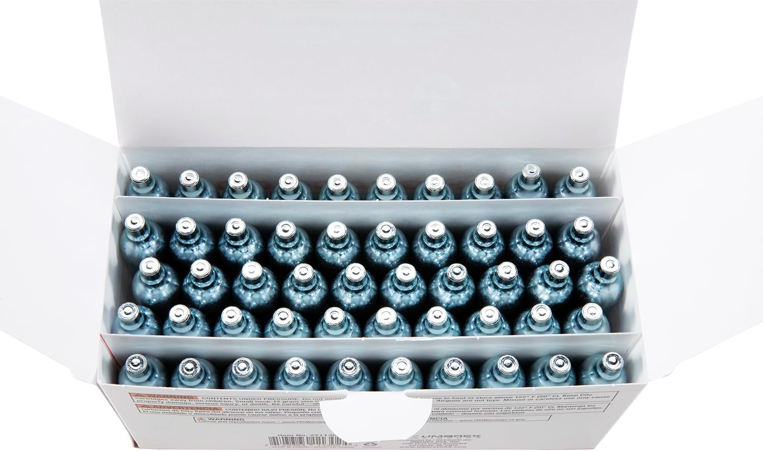 50 Tanques UMAREX de CO2 para pistolas de aire
