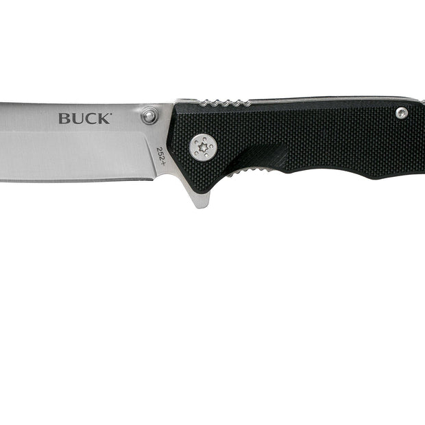 Navaja Buck 252 Trunk cleaver G-10 negro