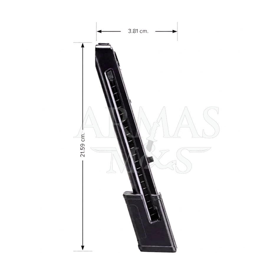 Cargador Extendido de 9 tiros SECURE 68P | Quick Reload .68 cal | P2P & IMPAX P68
