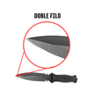 Cuchillo Doble Filo Con Rompe-Cristales