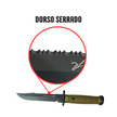 Cuchillo Ka-Bar con Sierra LT 9425