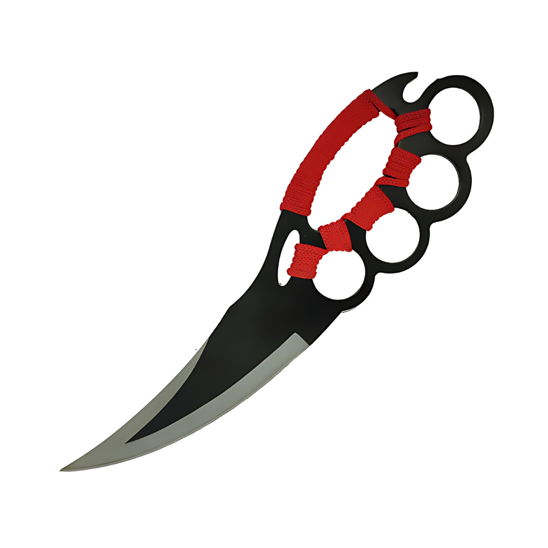 Cuchillo King Cobra Rojo