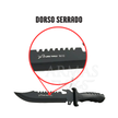 Cuchillo Trailing Point con Sierra LT 9410