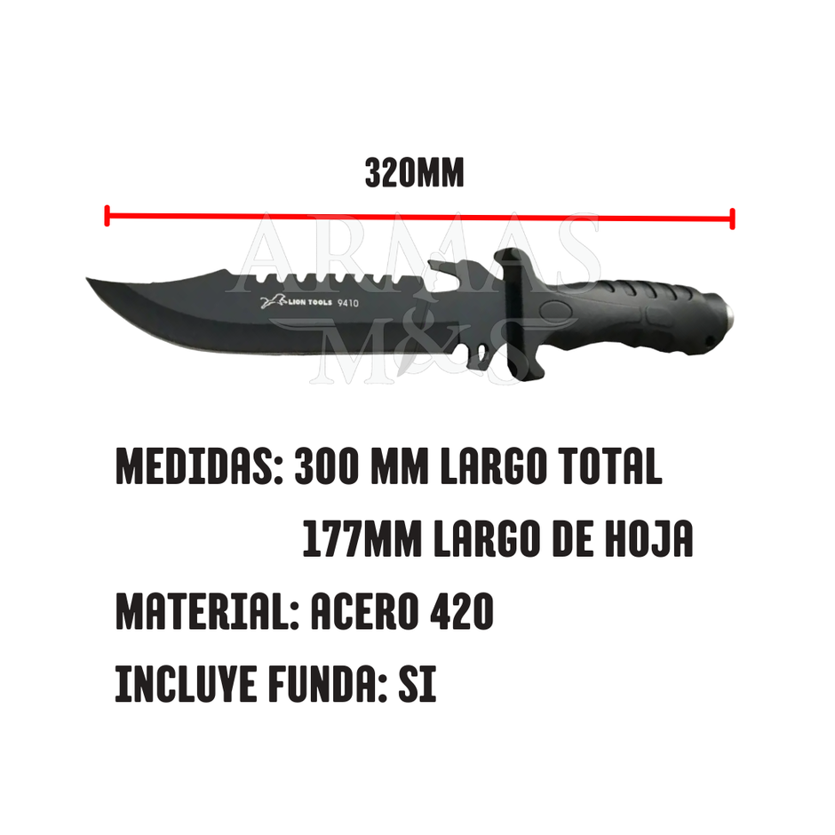 Cuchillo Trailing Point con Sierra LT 9410