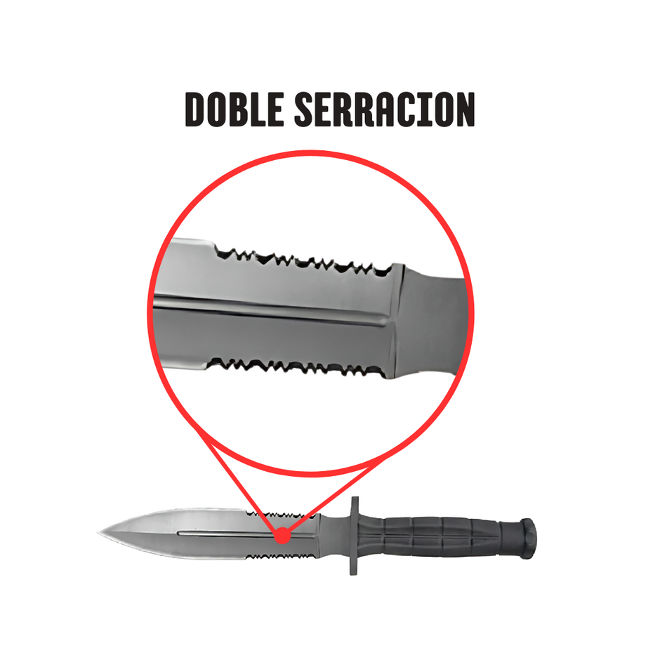 Cuchillo Doble Filo LT 9409