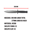 Cuchillo Doble Filo LT 9409