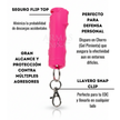Gel Pimienta SABRERED con Seguro Flip Top y Funda de Snap Clip