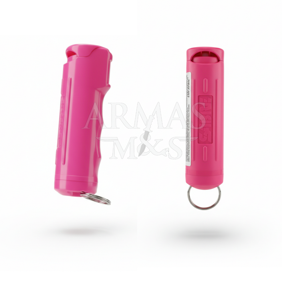 Gel Pimienta SABRERED con Seguro Flip Top y Funda de Snap Clip