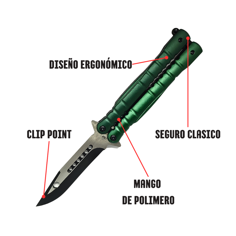 Green Arrow Balisong