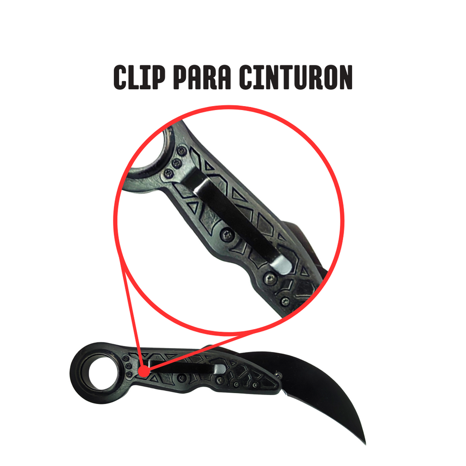 Karambit Táctico Escarabajo de Despliegue Rápido