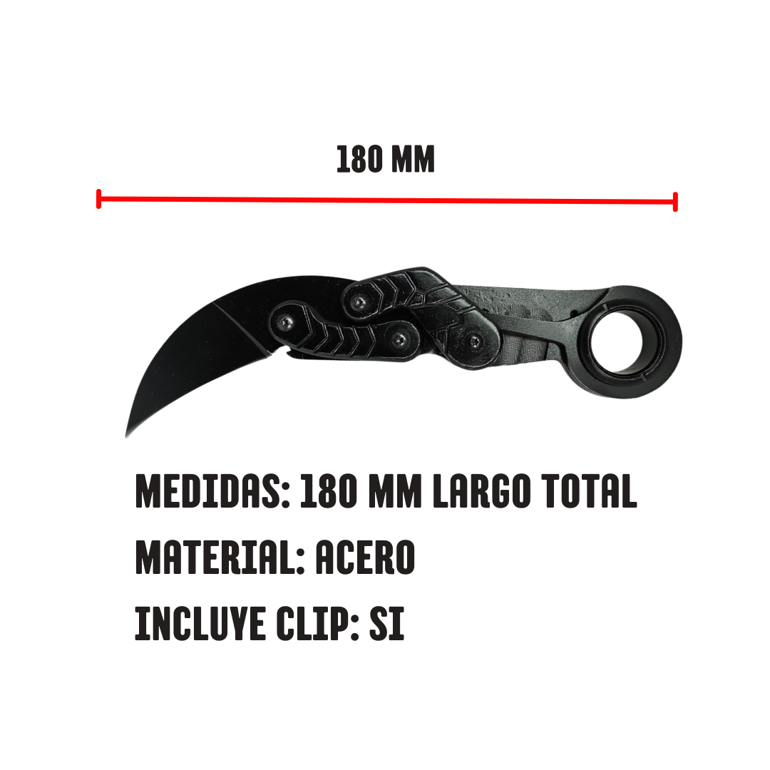 Karambit Táctico Escarabajo de Despliegue Rápido
