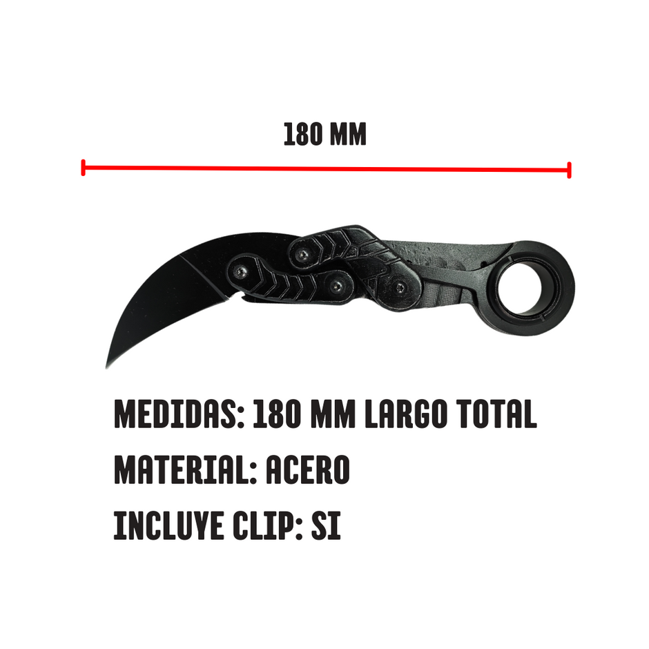 Karambit Táctico Escarabajo de Despliegue Rápido