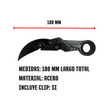Karambit Táctico Escarabajo de Despliegue Rápido