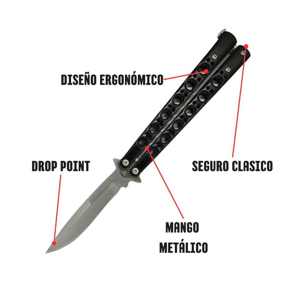 Navaja Mariposa DOTS PRO