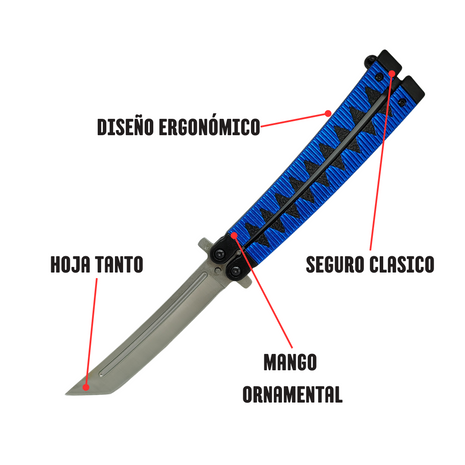 Navaja Mariposa Tanto