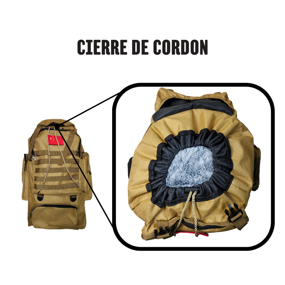 Mochila Táctica de Campismo de Alta Capacidad