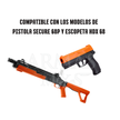 Munición Traumática de Goma Cal .68 | 100pzas