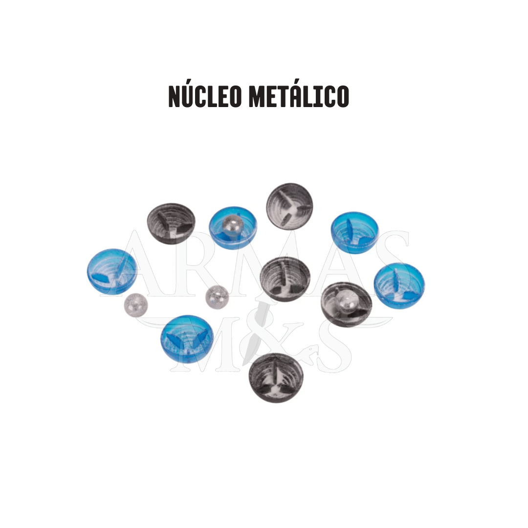 Munición Cal .68 de Polvo con Núcleo Metálico | 10pzas