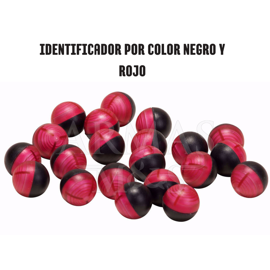 Munición Cal .68 de Pimienta con Núcleo Metálico | 100pzas