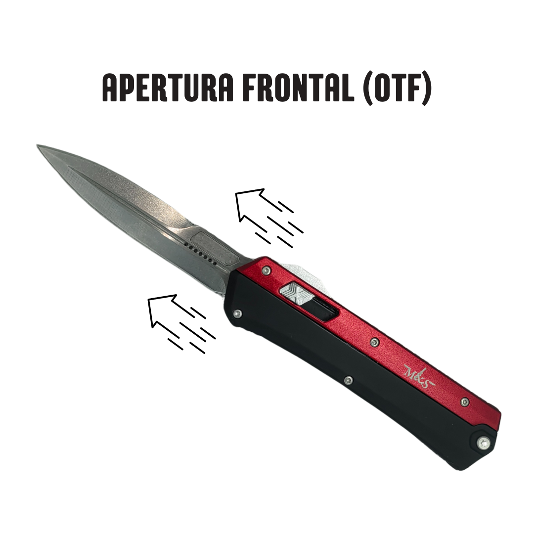 Navaja Automatica Full Metal Deadpool