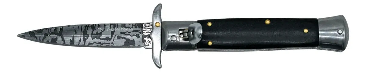 Navaja Stiletto Clásica Negra LT 7083