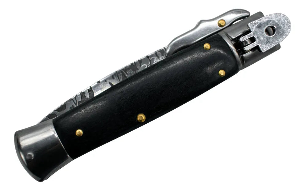 Navaja Stiletto Clásica Negra LT 7083