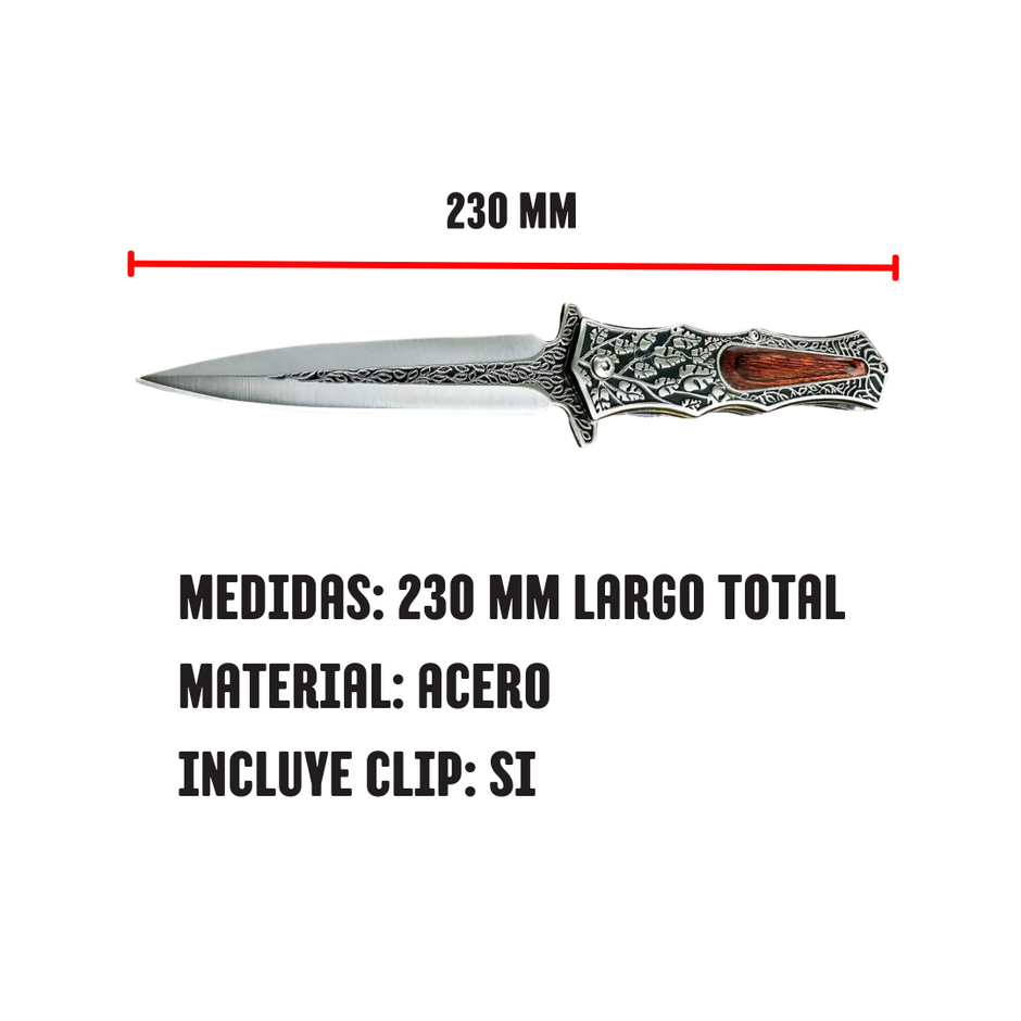 Navaja Stiletto Tática Templario