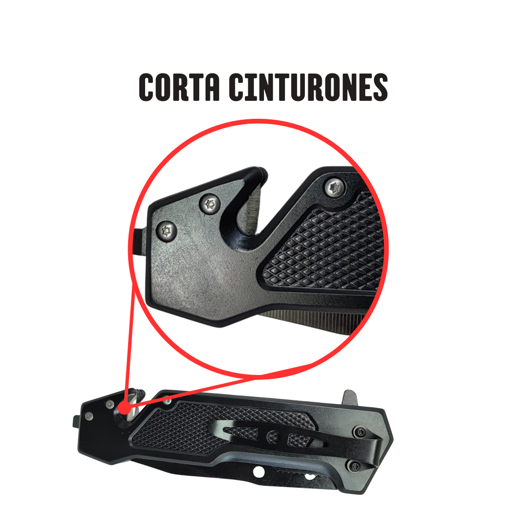 Navaja Tactica Acero Nocturno