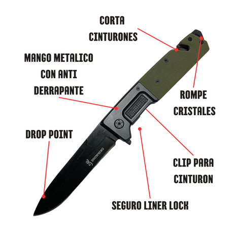 Navaja Tactica Browning Goliath