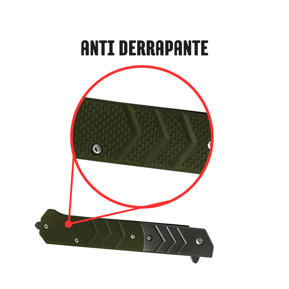 Navaja Tactica Browning Titanium con Rompecristales