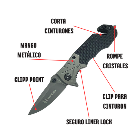 Navaja Tactica Mini Browning