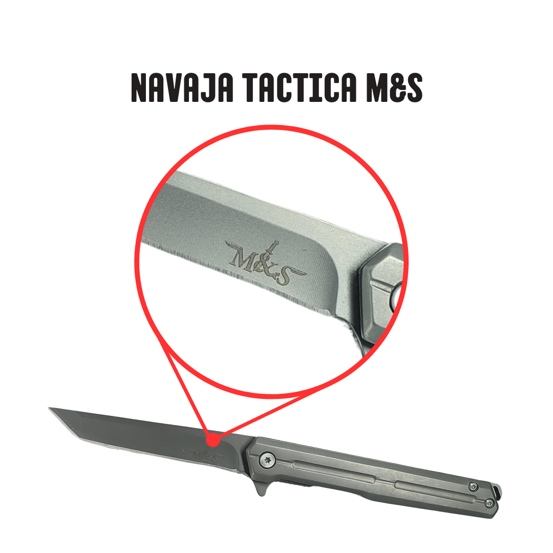 Navaja Tactica M&S Titanium