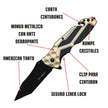 Navaja Tactica Tac-Force con Rompe Cristales y Cortacinturones