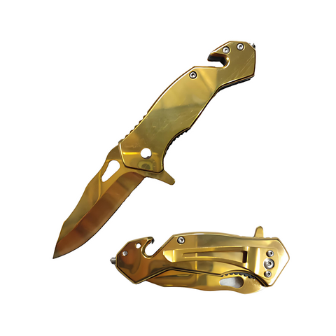 Navaja Táctica POCKET Dorada