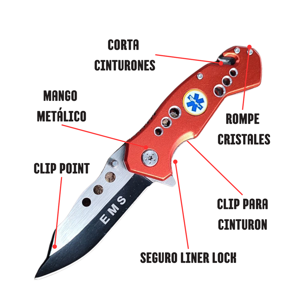 Navaja Tactica Paramedico
