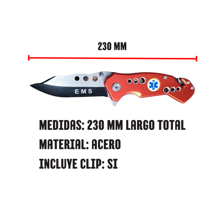 Navaja Tactica Paramedico