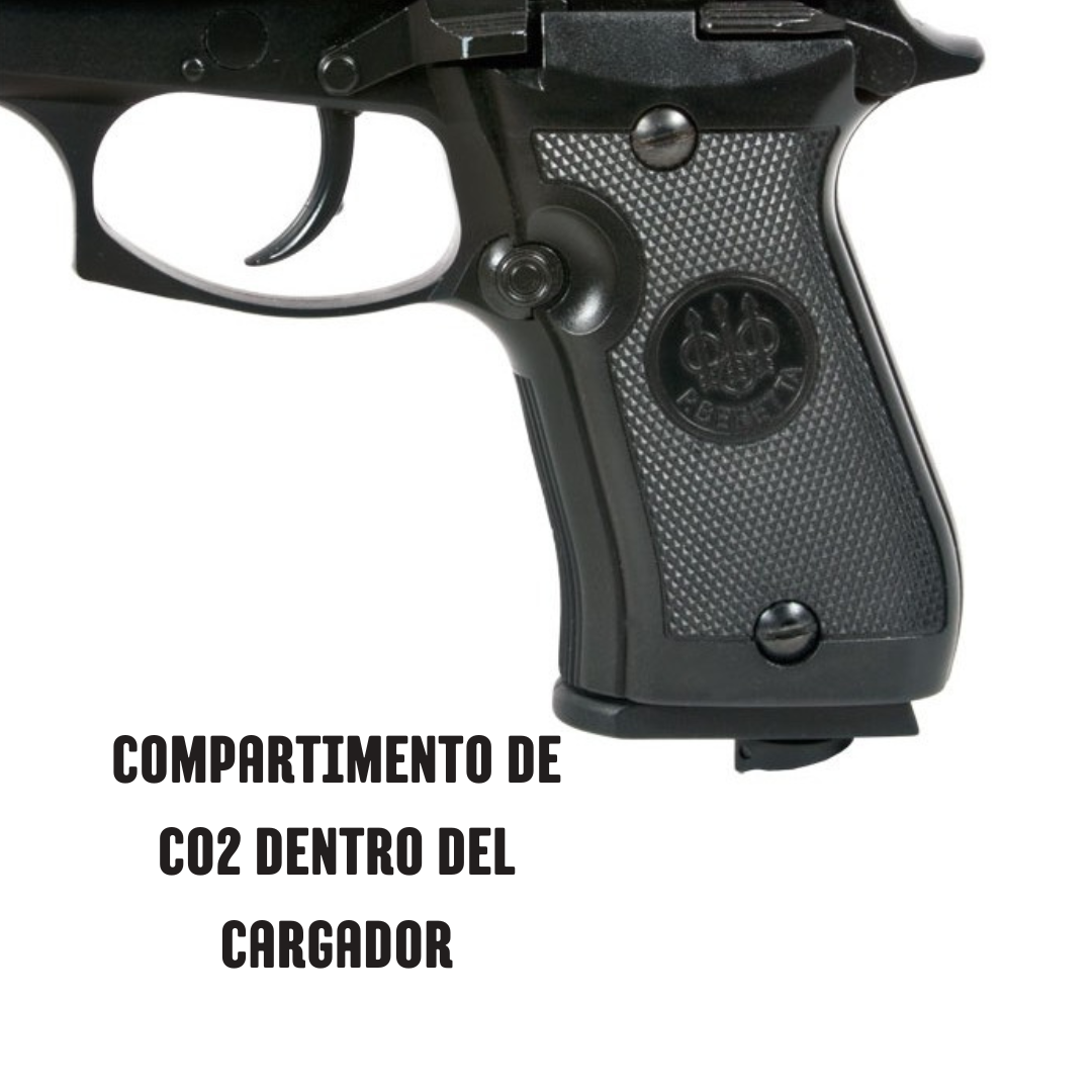Pistola Beretta 84FS Blowback CO₂ 4.5 mm Umarex