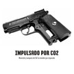 Pistola COLT DEFENDER Negra CO2 BB Cal. .177 4.5mm 410fps