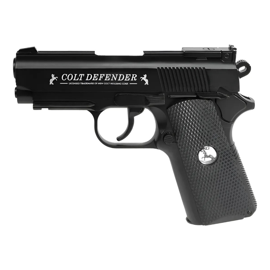 Pistola COLT DEFENDER Negra CO2 BB Cal. .177 4.5mm 410fps