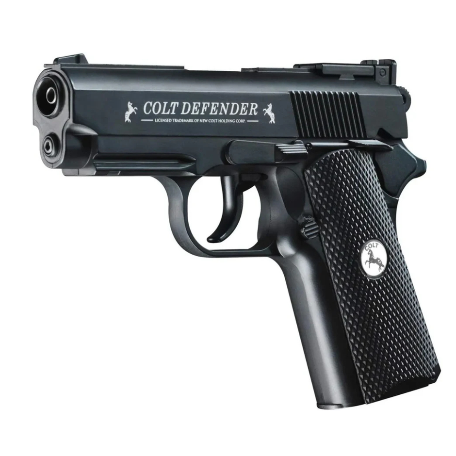 Pistola COLT DEFENDER Negra CO2 BB Cal. .177 4.5mm 410fps