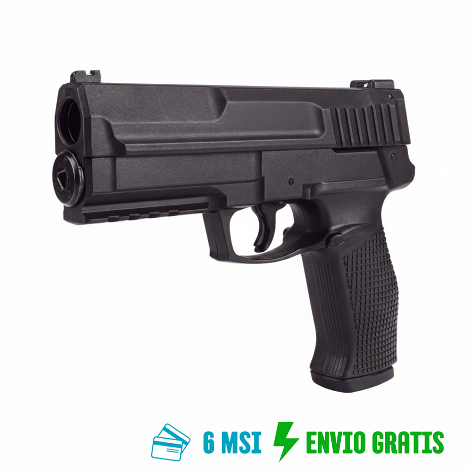 Pistola Traumática De Protección Secure 68P Gas Pimienta Umarex cal. 68 - Negro