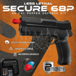 Pistola Traumática De Protección Secure 68P Gas Pimienta Umarex cal. 68 - Negro